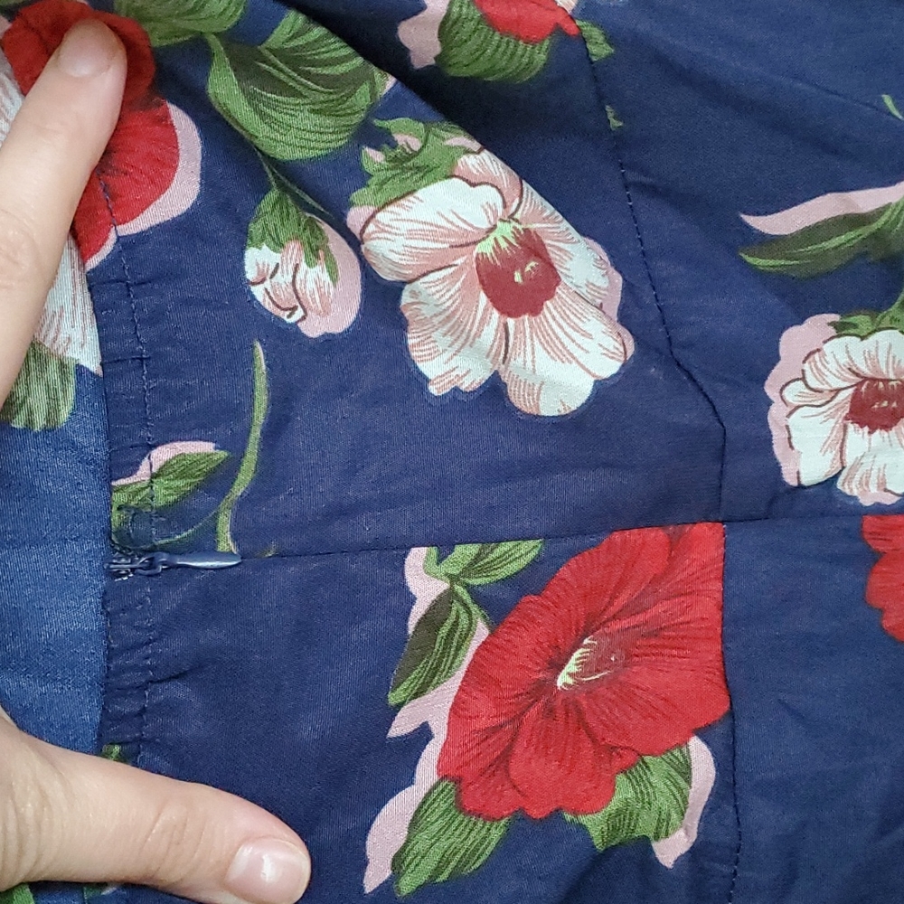 StyleDome Floral Ruffle Dress - Picture 3 of 7